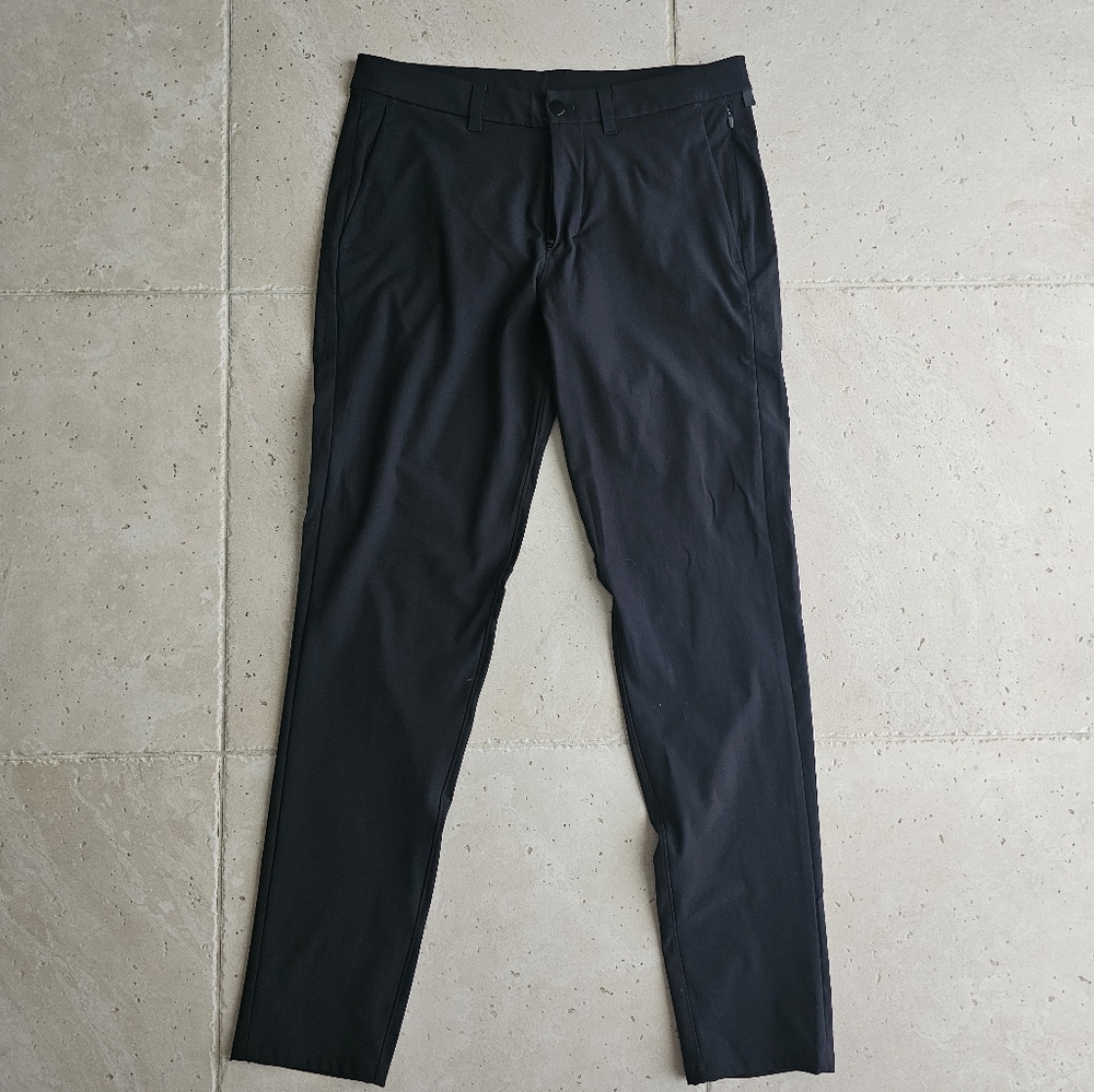Lululemon Commission pants, black 34W
